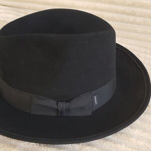 Stetson Black Fedora Hat